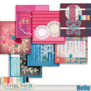 Hello - Stacked Papers 02