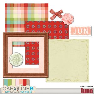 June - Mini Set 02 (3 PP - 6 EL)