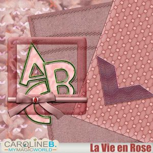 La Vie en Rose Mini Kit