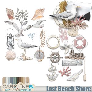 Last Beach Shore Embellishments