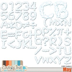 May - Alphabet Set (51 AL)