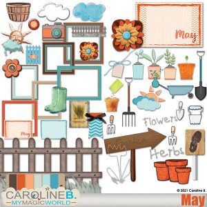 May - Elements Set (44 EL)