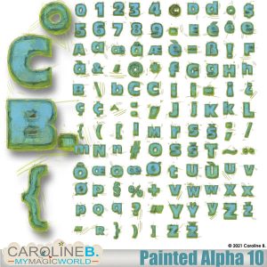 Painted Alpha 10