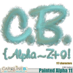 Painted Alpha 11