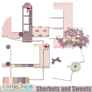 Sherbets and Sweets Clusters