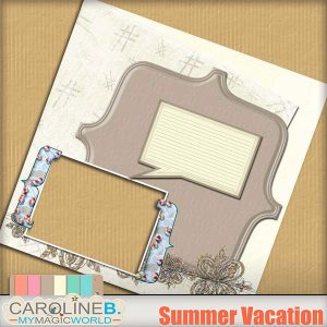 Summer Vacation 12x12 QP01