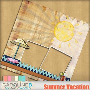 Summer Vacation 12x12 QP03