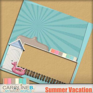 Summer Vacation 12x12 QP04