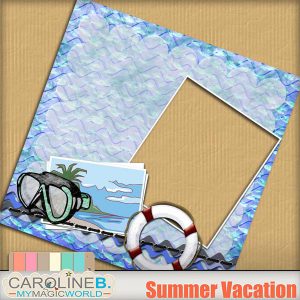 Summer Vacation 12x12 QP05