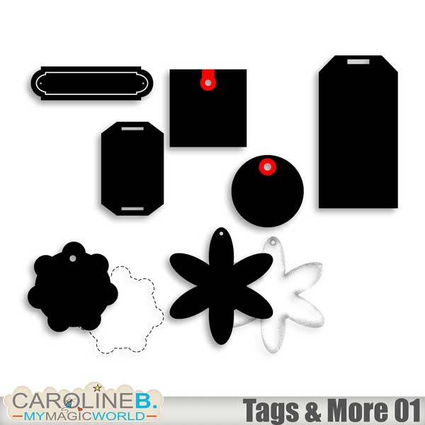 Tags and More Set 01