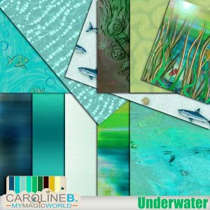 Underwater - Papers Set