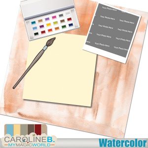 Watercolor - QuickPage 01