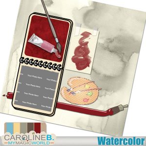 Watercolor - QuickPage 02