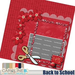 Back to School QuickPage 04