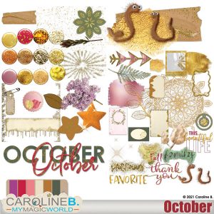 October - Elements Set