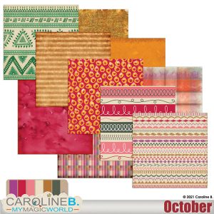 October - Papers Set