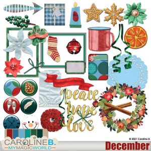December - Elements Set