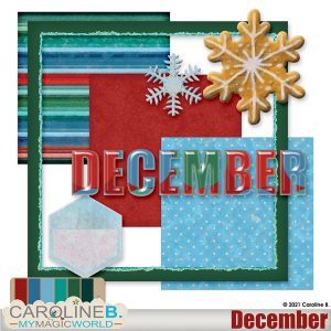 December - Mini Set 01