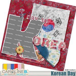 Korean Day - QuickPage 01