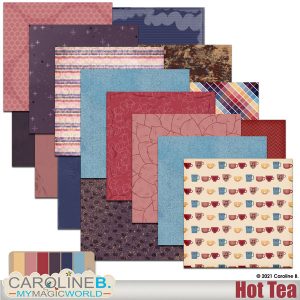 Hot Tea - Papers Set