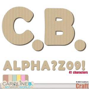 Craft - Alphabet Set