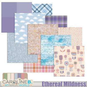 Ethereal Mildness Papers 6 Pattern