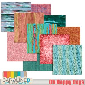 Oh Happy Days Papers 02 Grunge