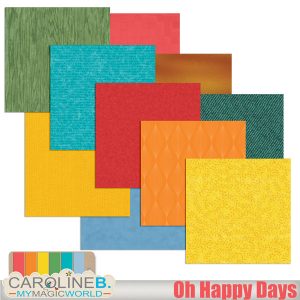 Oh Happy Days Papers 03 Solid