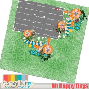 Oh Happy Days QuickPage 05