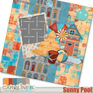 Sunny Pool - QuickPage 01