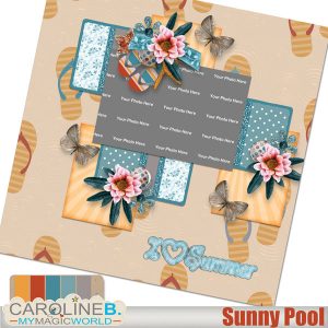 Sunny Pool - QuickPage 02