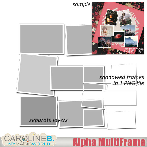 Alpha MultiFrame - Letter E
