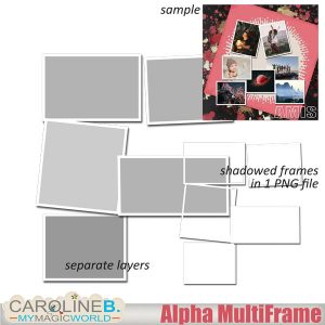 Alpha MultiFrame - Letter F