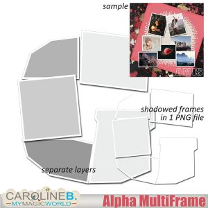 Alpha MultiFrame - Letter G