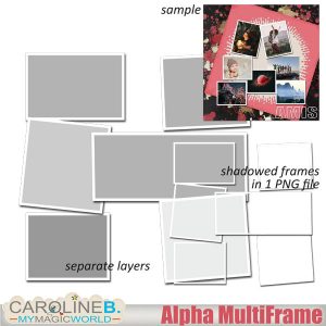 Alpha MultiFrame - Letter H