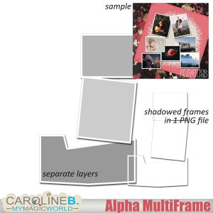 Alpha MultiFrame - Letter J