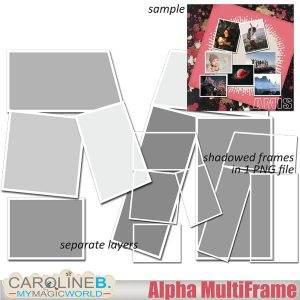 Alpha MultiFrame - Letter M