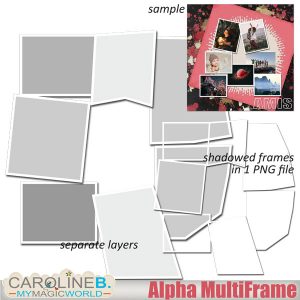 Alpha MultiFrame - Letter Q