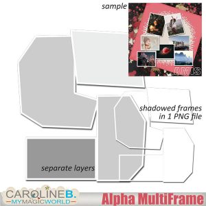Alpha MultiFrame - Letter S