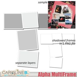 Alpha MultiFrame - Letter T