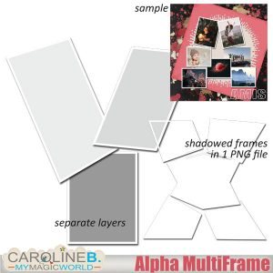 Alpha MultiFrame - Letter Y