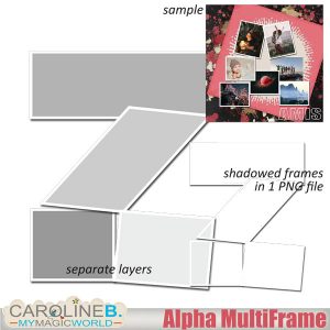 Alpha MultiFrame - Letter Z