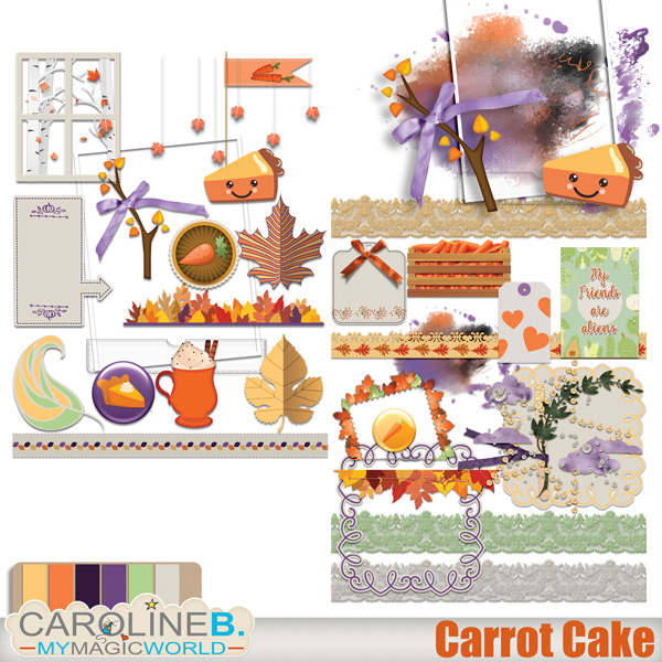 Carrot Cake Elements