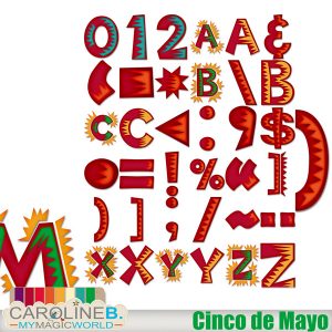 Cinco de Mayo Alphabet