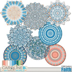 Faith - Mandalas Set