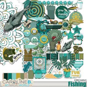 Fishing - Elements Set