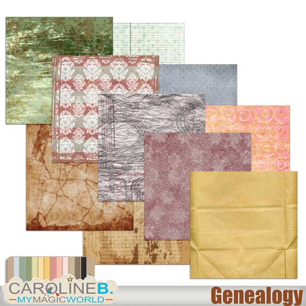 Genealogy Papers Set