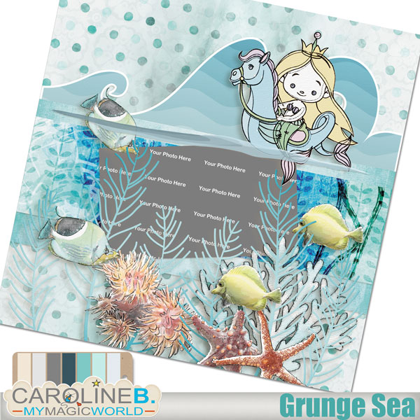 Grunge Sea QuickPage 03