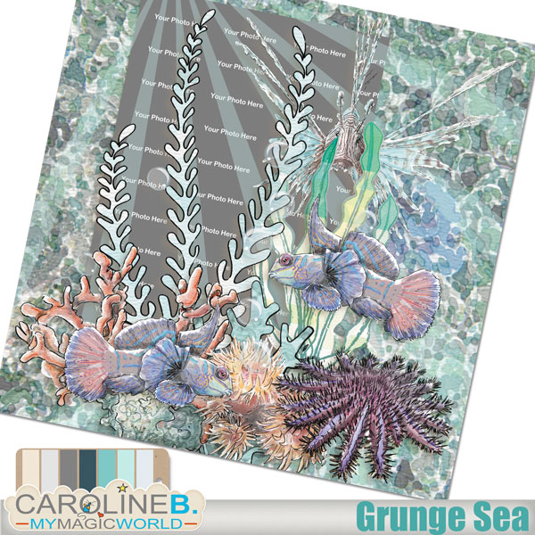 Grunge Sea QuickPage 05