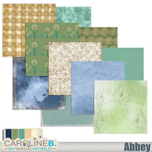 Abbey Papers Set of 10PP